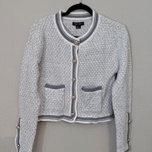 Light Gray Tweed Jacket